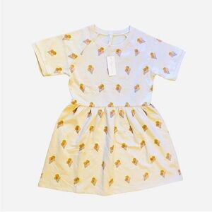 NWT Rylee + Cru Ice Cream Raglan Dress